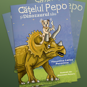 Carte Catelul Pepo si dinozaurul sau
