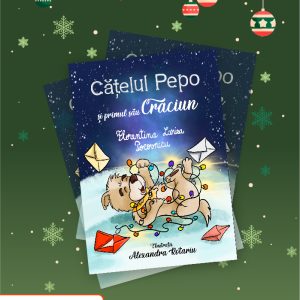 Catelul Pepo si primul sau Craciun