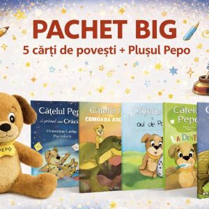 Pachet Big- Toate cele 5 carti de povesti si plusul Pepo